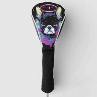 Funda Para Palo De Golf Siempre amaré al perro de Boston Terrier 004