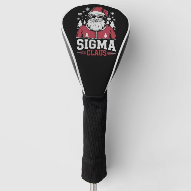 Funda Para Palo De Golf Sigma Claus Guay Santa Navidades Rizz Rizzler Meme (Anverso)