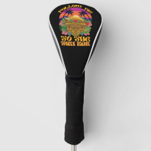 Funda Para Palo De Golf Sígueme al bar Tiki de la fiesta hawaiana Luau