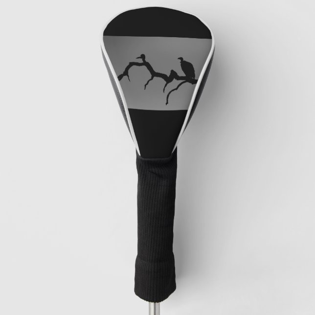 Funda Para Palo De Golf Silhouette Vulture (Anverso)