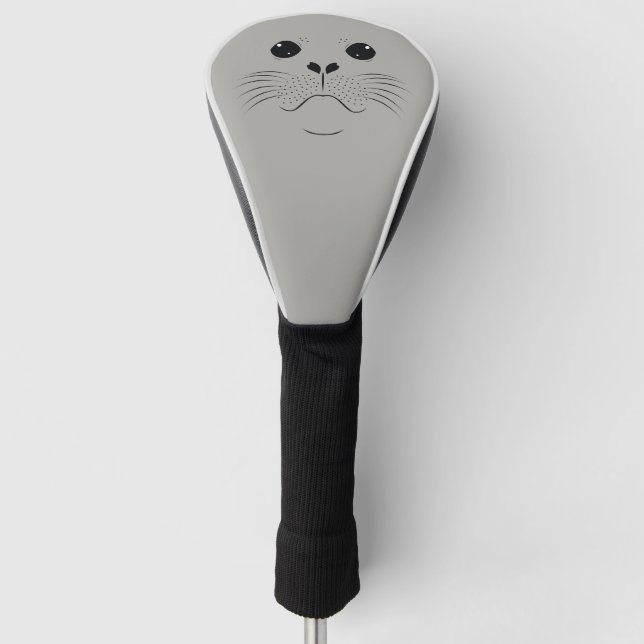 Funda Para Palo De Golf Silueta de la cara de sellado (Anverso)