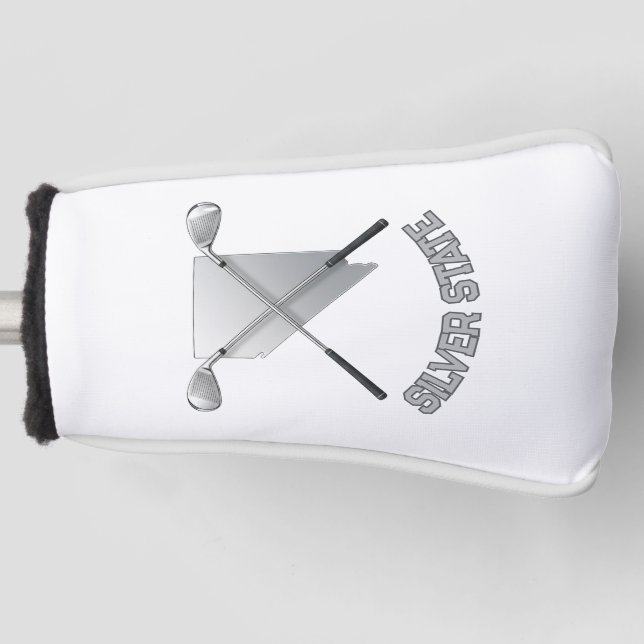Funda Para Palo De Golf Silver State Nevada Putter Cover (Anverso)