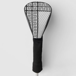 Funda Para Palo De Golf Símbolo de Keffiyeh del patrón de resistencia de P
