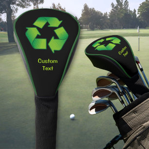 Funda Para Palo De Golf Símbolo de reciclaje
