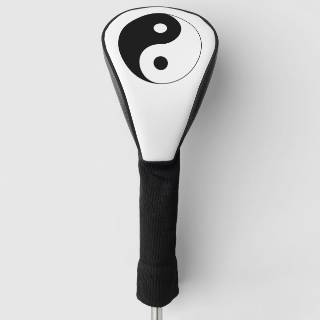 Funda Para Palo De Golf Símbolo Yin Yang espiritual (Anverso)