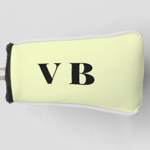 Funda Para Palo De Golf simple minimal color sólido personalizado pastel p