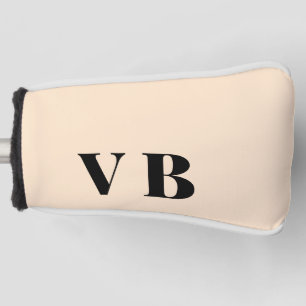 Funda Para Palo De Golf simple minimal color sólido personalizado pastel p