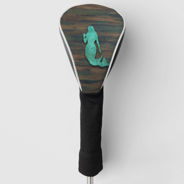 Funda Para Palo De Golf Sirena rústica (trullo) (Anverso)