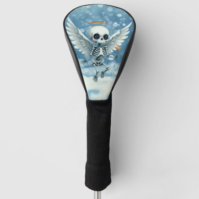 Funda Para Palo De Golf Skeleton Angel – The Sweet Side of the Afterlife.  (Anverso)