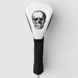 Funda Para Palo De Golf Skull Fantasy Art Rock Punk fuerte Metalizado