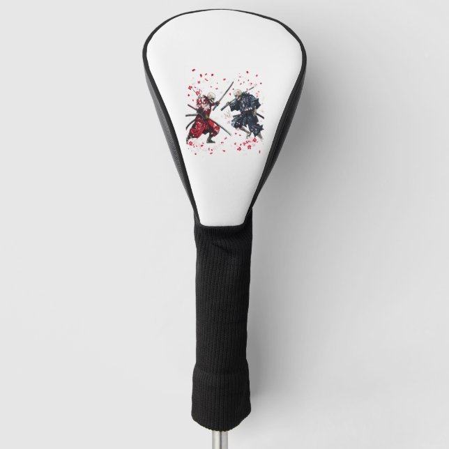 Funda Para Palo De Golf Skull Samurai Duel (Anverso)