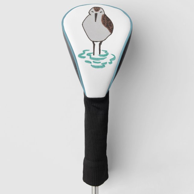 Funda Para Palo De Golf Sleeping Sandpiper Artístico (Anverso)