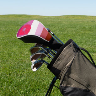 Funda Para Palo De Golf SlipperyJoe lápiz labial bandera de orgullo lésbic