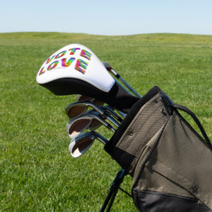 Funda Para Palo De Golf SlipperyJoe voto amor igualdad pelaje de colores d