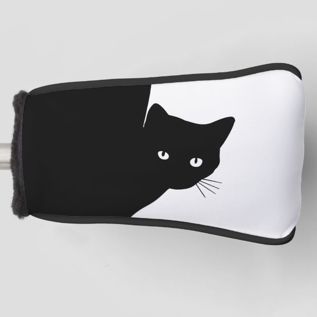 Funda Para Palo De Golf Sly Black Cat (Anverso)