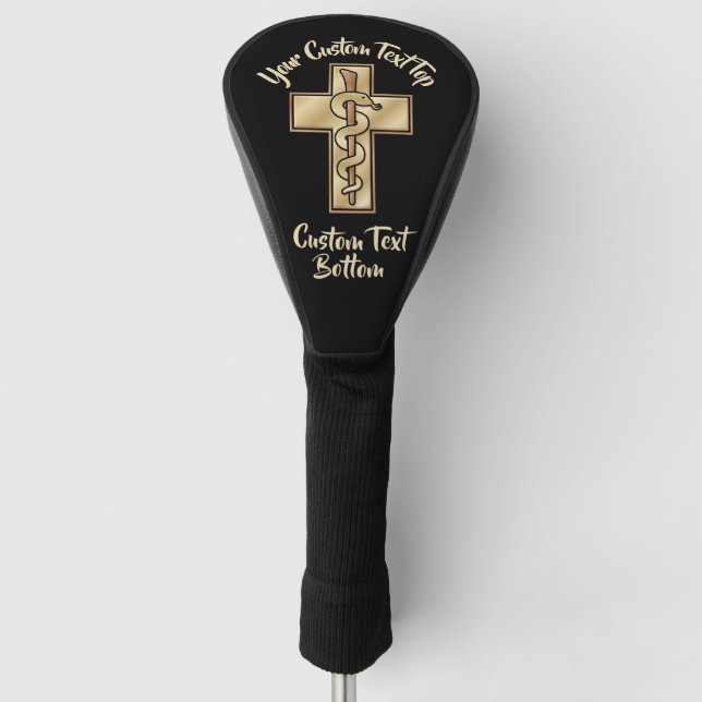 Funda Para Palo De Golf Snake on Cross (Anverso)