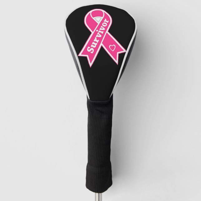 Funda Para Palo De Golf Sobreviviente del cáncer de mama (Anverso)