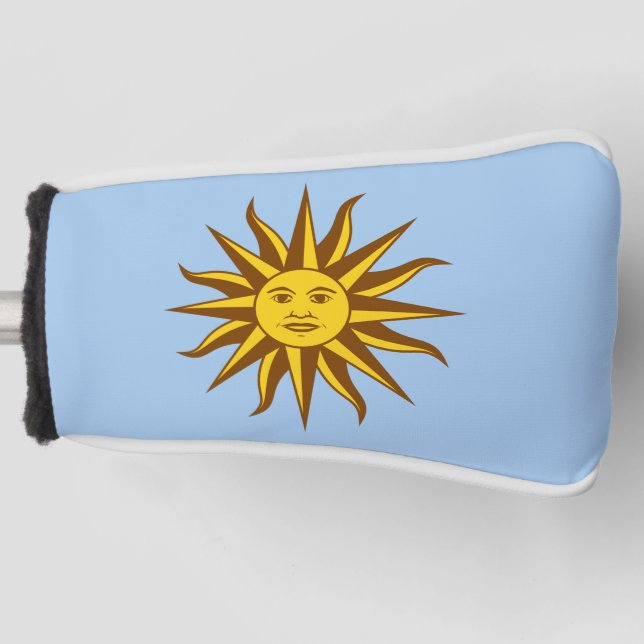 Funda Para Palo De Golf Sol de Mayo - URUGUAY (Anverso)