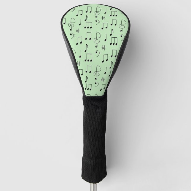 Funda Para Palo De Golf Sólo Notado Verde (Anverso)