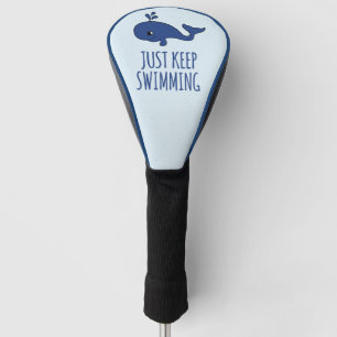 Funda Para Palo De Golf Sólo Sigue Nadando Ballena