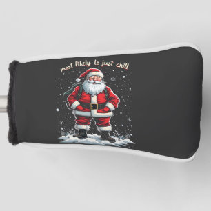 Funda Para Palo De Golf Solo soy un tipo relajado de Navidad Santa Claus t