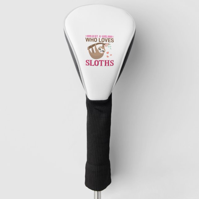 Funda Para Palo De Golf Solo un Chica que ama las Slots (Anverso)