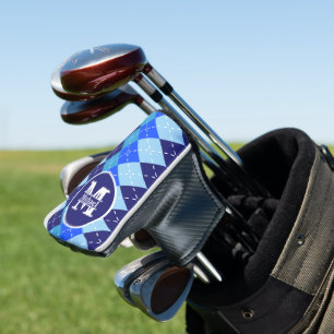 Funda Para Palo De Golf Sombras de azul argelia deportiva preadorable pers