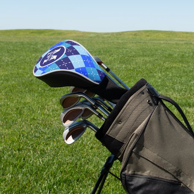 Funda Para Palo De Golf Sombras de azul argelia deportiva preadorable pers (In Situ)