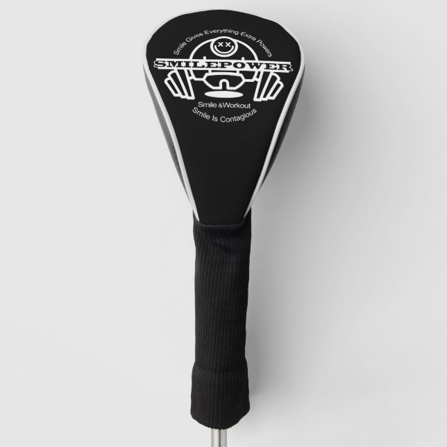 Funda Para Palo De Golf sonrisapoder (Anverso)