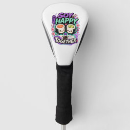 Funda Para Palo De Golf Soy Feliz Juntos – Lindo Pareja de Sushi Kawaii