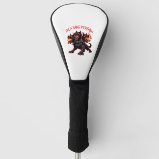 Funda Para Palo De Golf Soy una persona de perro Cerberus camiseta esencia