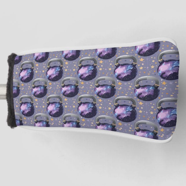 Funda Para Palo De Golf Space Galaxy Kettlebell (Anverso)