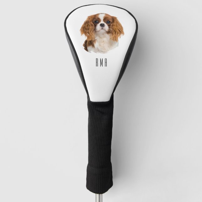 Funda Para Palo De Golf Spaniel Cavalier King Charles (Anverso)