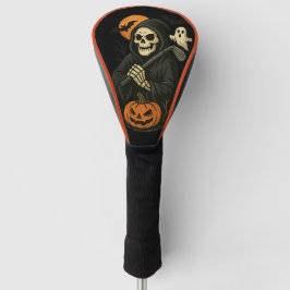 Funda Para Palo De Golf Spooky Halloween Skull Driver