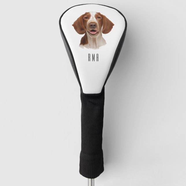 Funda Para Palo De Golf Springer Spaniel (Anverso)
