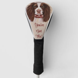FUNDA PARA PALO DE GOLF SPRINGER SPANIEL INGLÉS      