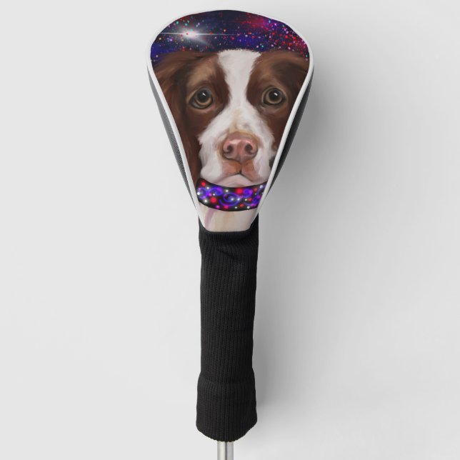 Funda Para Palo De Golf Springer Spaniel Inglés (Anverso)