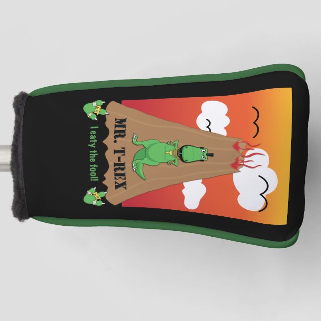 Funda Para Palo De Golf Sr. T-Rex (Anverso)