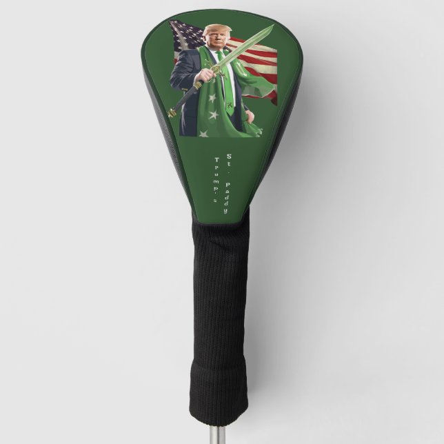 Funda Para Palo De Golf St. Paddy de Trump (Anverso)