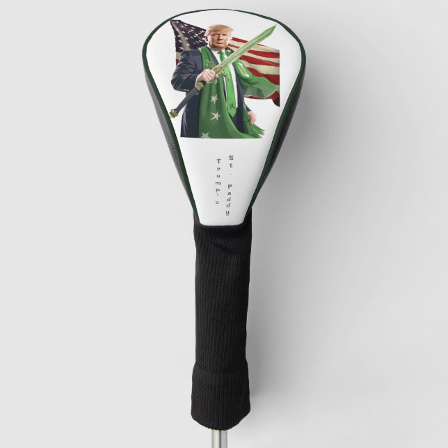 Funda Para Palo De Golf St. Paddy de Trump (Anverso)