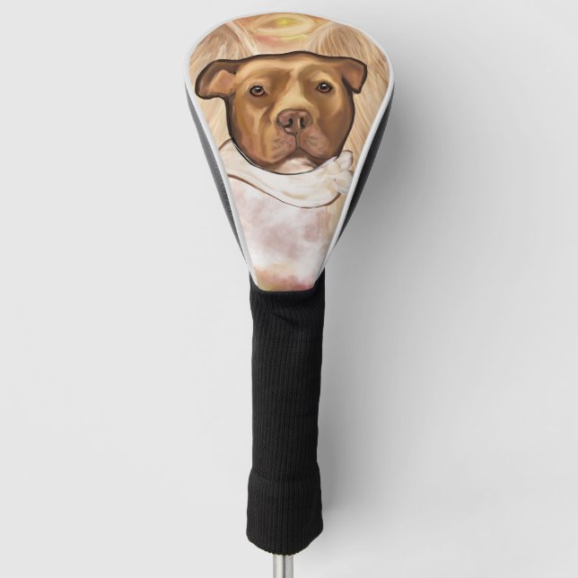 FUNDA PARA PALO DE GOLF STAFFORDSHIRE TERRIER (Anverso)
