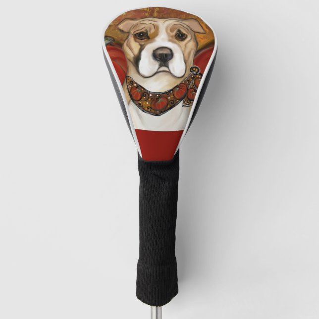 FUNDA PARA PALO DE GOLF STAFFORDSHIRE TERRIER (Anverso)