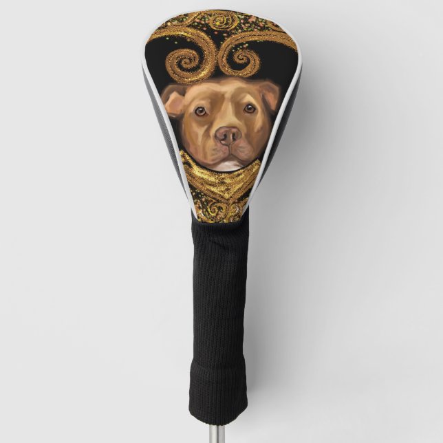FUNDA PARA PALO DE GOLF STAFFORDSHIRE TERRIER (Anverso)