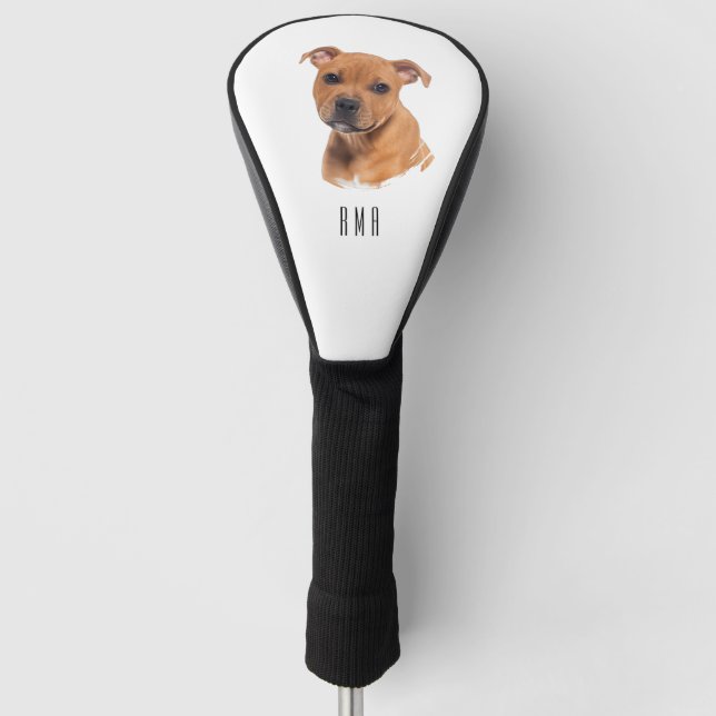 Funda Para Palo De Golf Staffy (Anverso)
