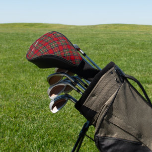 Funda Para Palo De Golf Stewart teatral rojo y verde personalizado