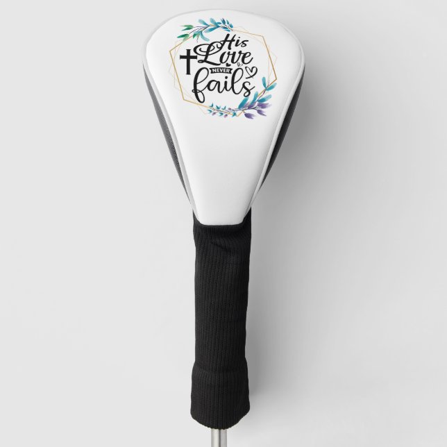 Funda Para Palo De Golf Su amor nunca falla (Anverso)
