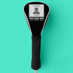Funda Para Palo De Golf Su foto aquí Nombre y edad