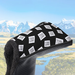 Funda Para Palo De Golf Su logotipo, foto u otra imagen   Posición aleator