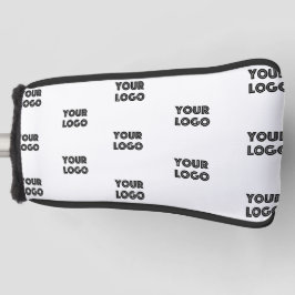 Funda Para Palo De Golf Su logotipo logotipo logotipo de repetición simple