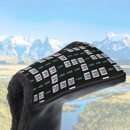 Funda Para Palo De Golf Su logotipo o imagen | Patrón Zig Zag con dos imág